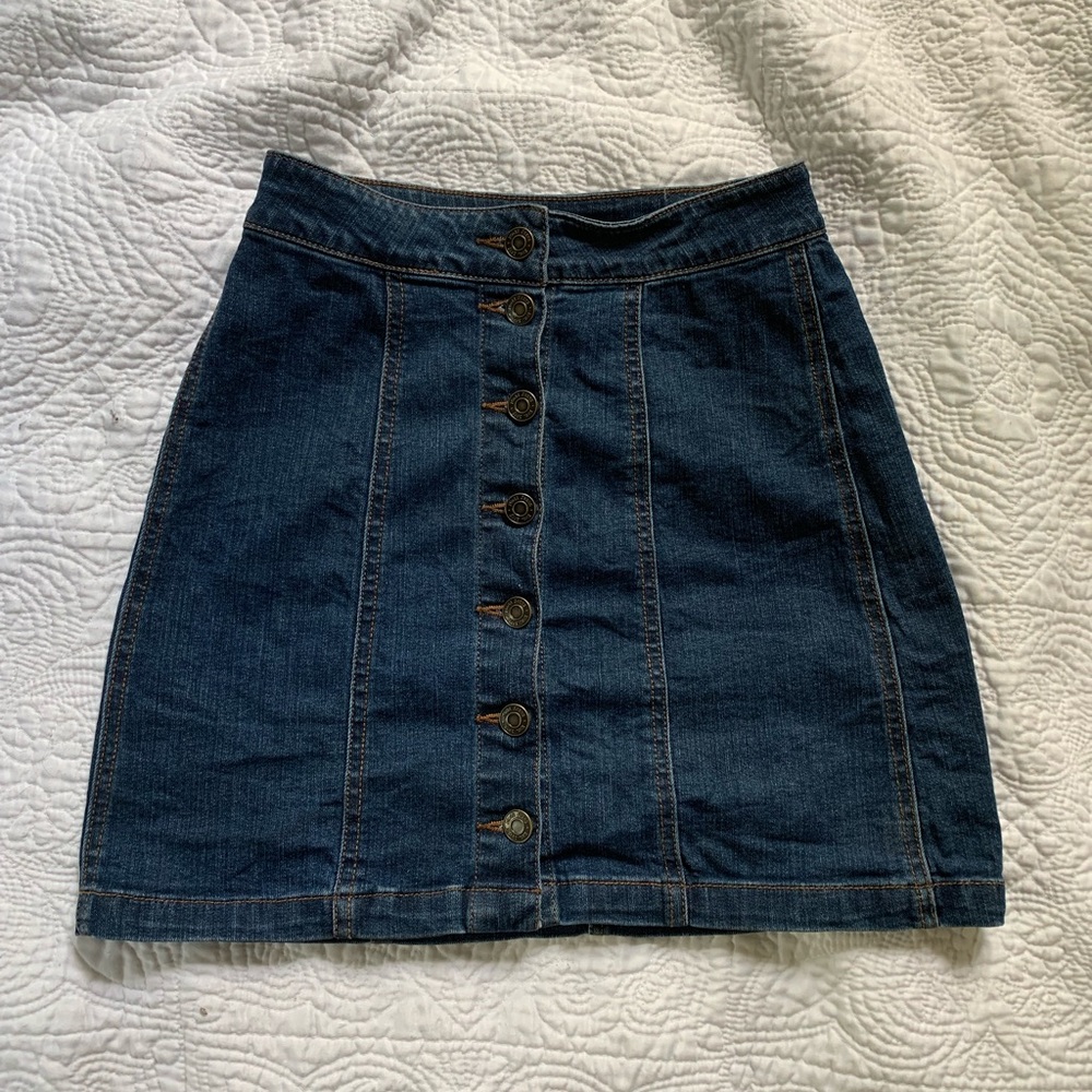 Jean skirt